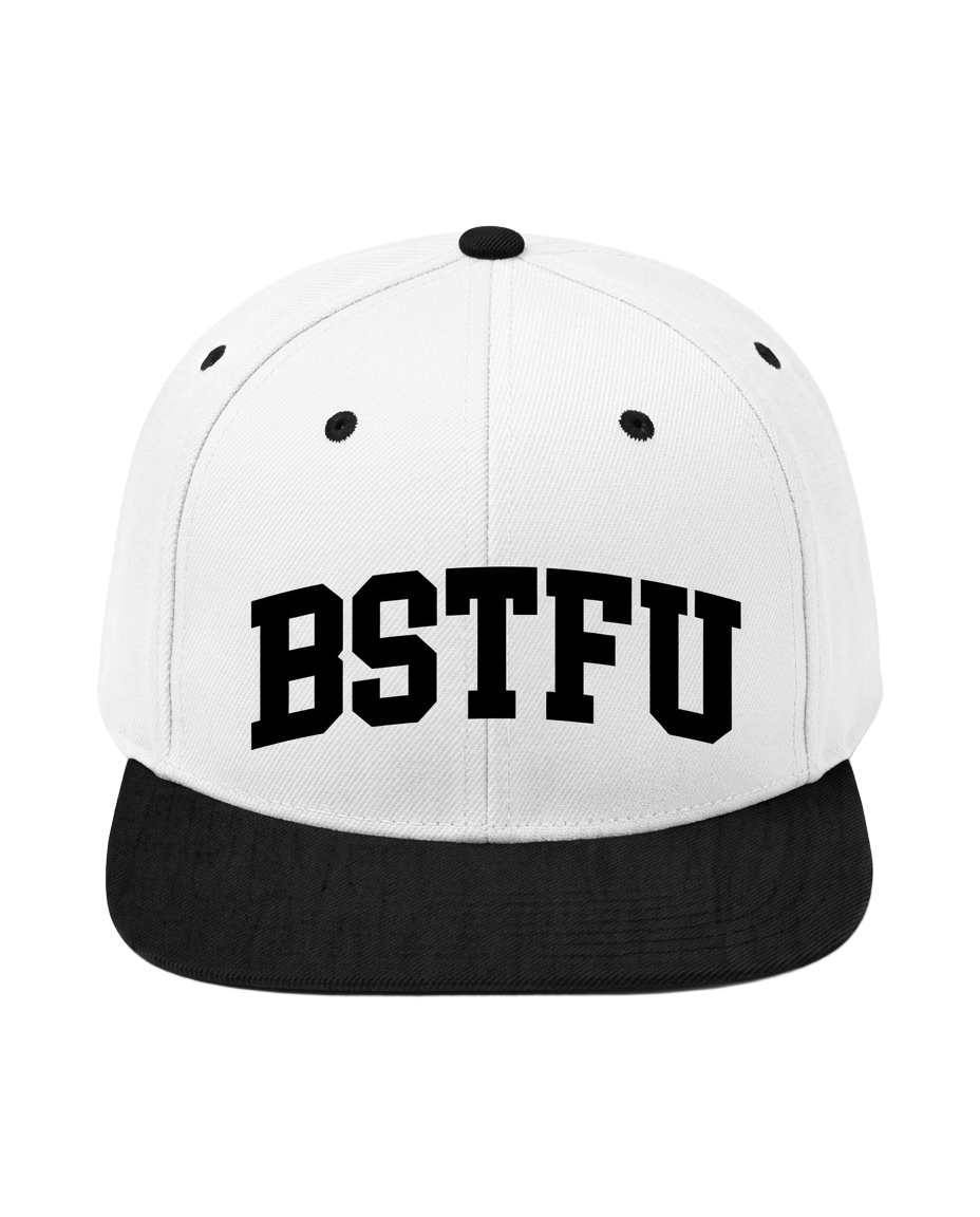 FIRST DROP Snapback — White