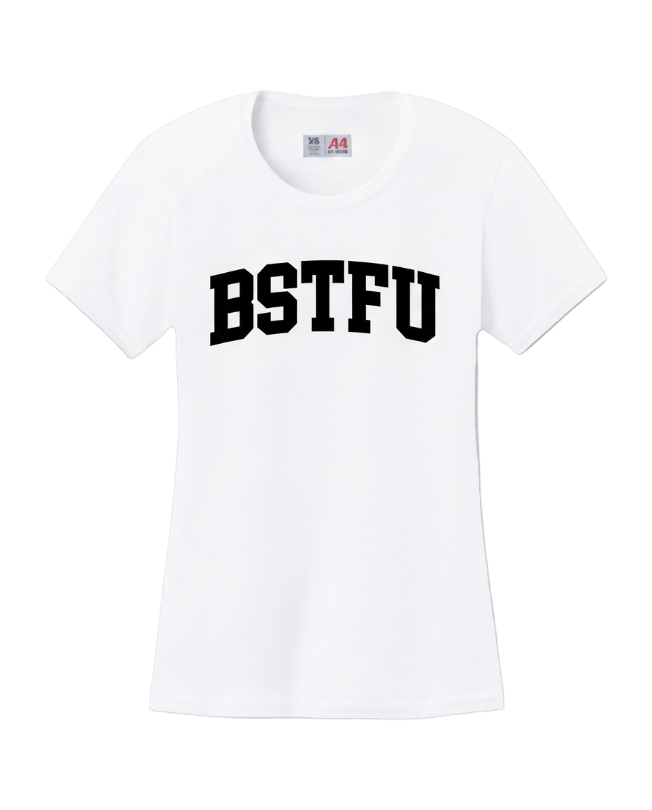 FIRST DROP Fitted Tee — White
