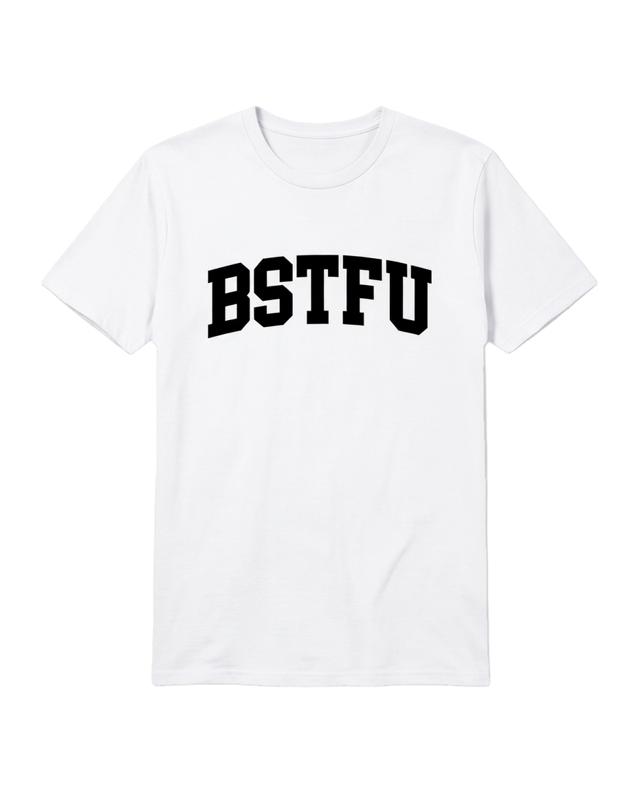 FIRST DROP Varsity Tee — White