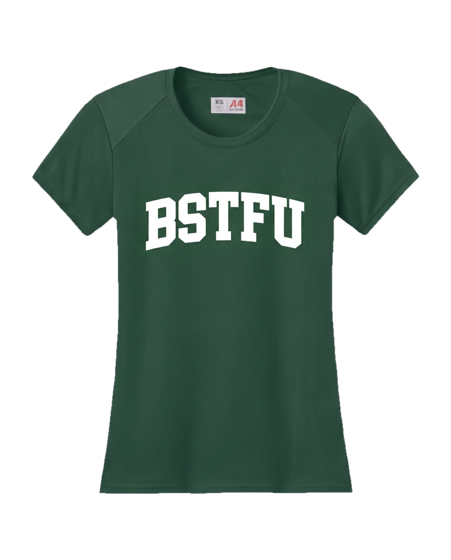 FIRST DROP Fitted Tee — Forest Green