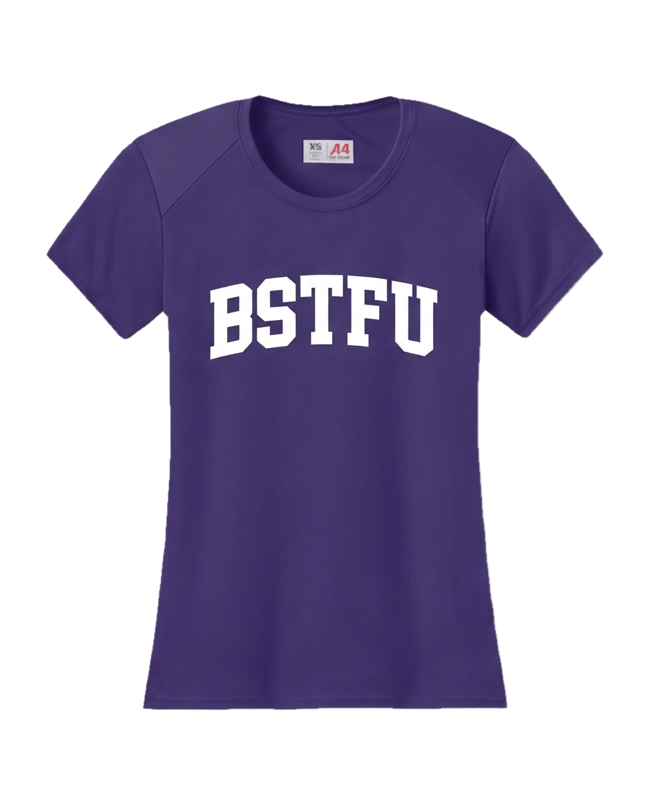 FIRST DROP Fitted Tee — Purple