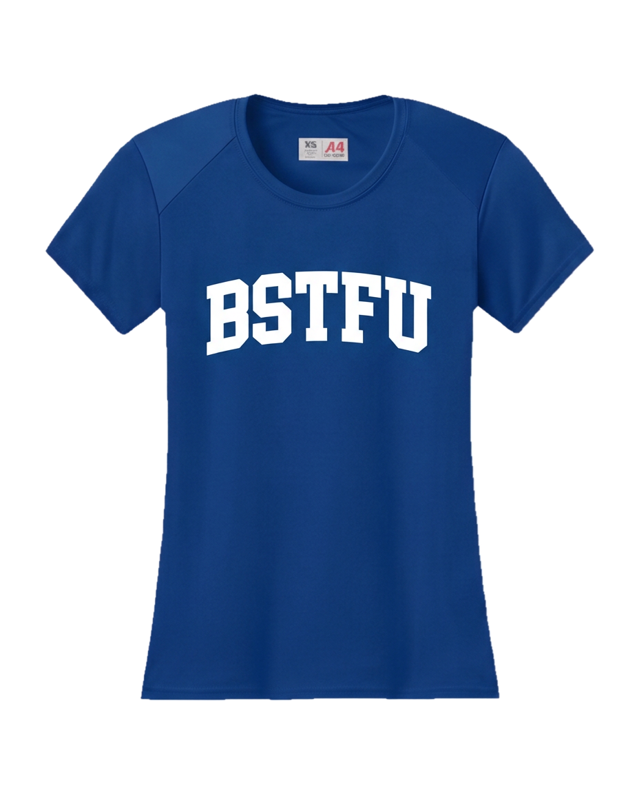 FIRST DROP Fitted Tee — Royal Blue