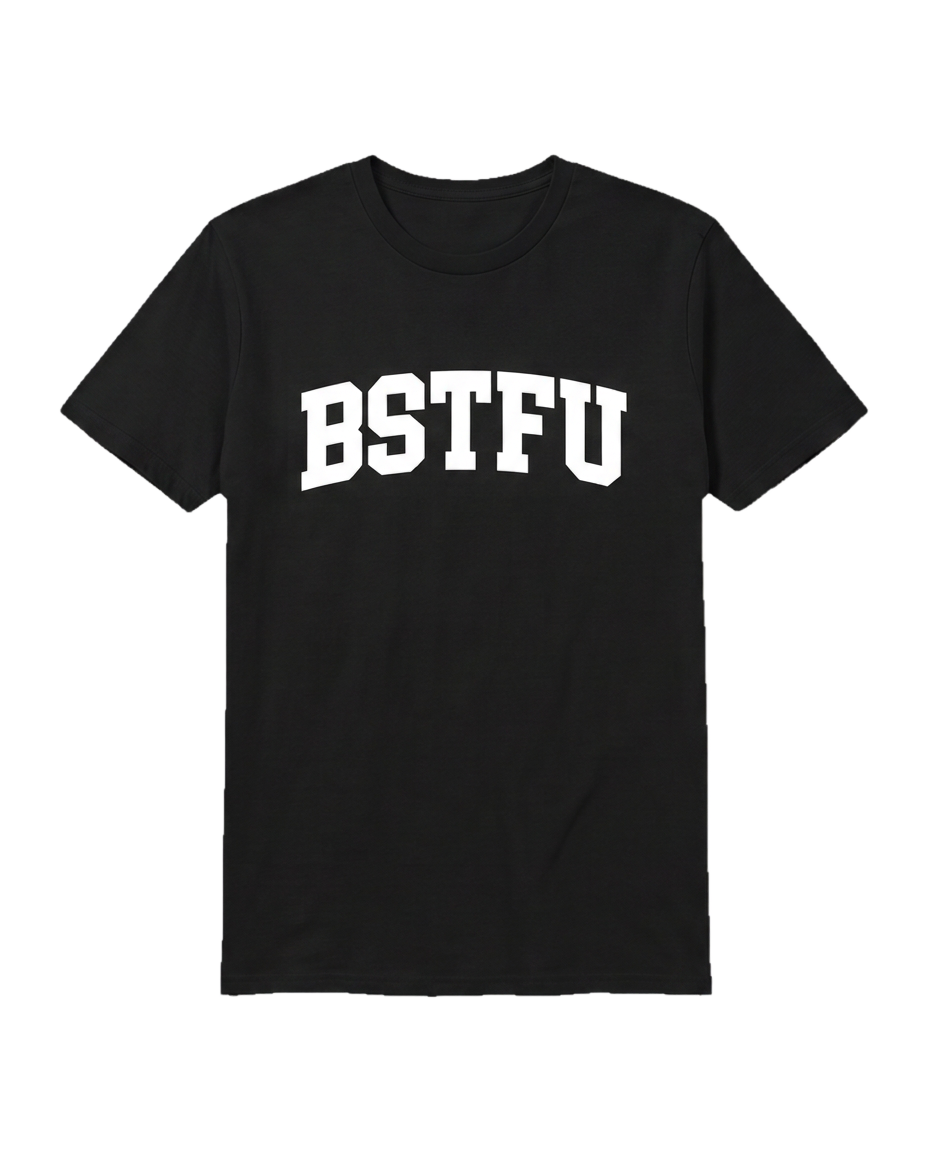FIRST DROP Varsity Tee — Black