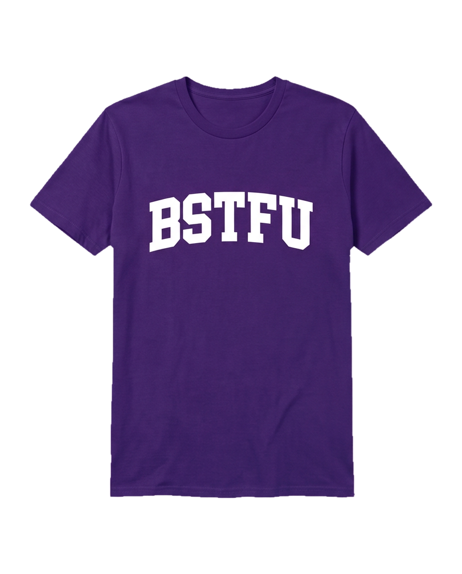 FIRST DROP Varsity Tee — Purple