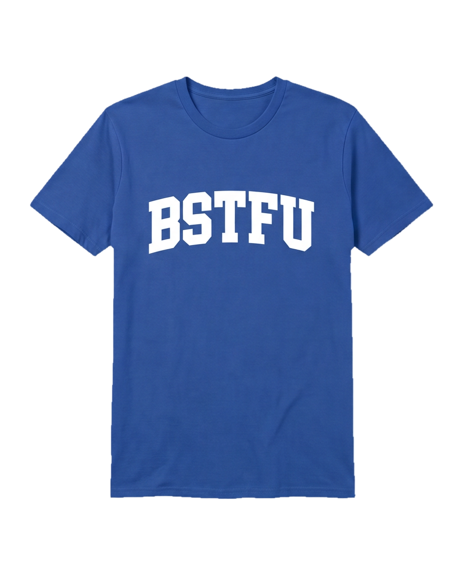 FIRST DROP Varsity Tee — Royal Blue